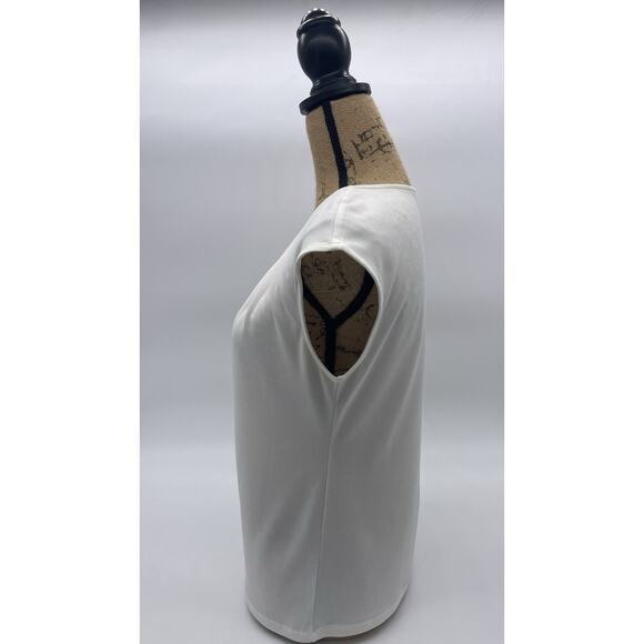 Ann Taylor Medium Petite white blouse - Picture 2 of 5